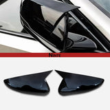 NINTE Ox-Horn Side Mirror Cover Caps for 2014-2025 Cadillac CT5/CT6/CTS – Sculpted Sport Pair