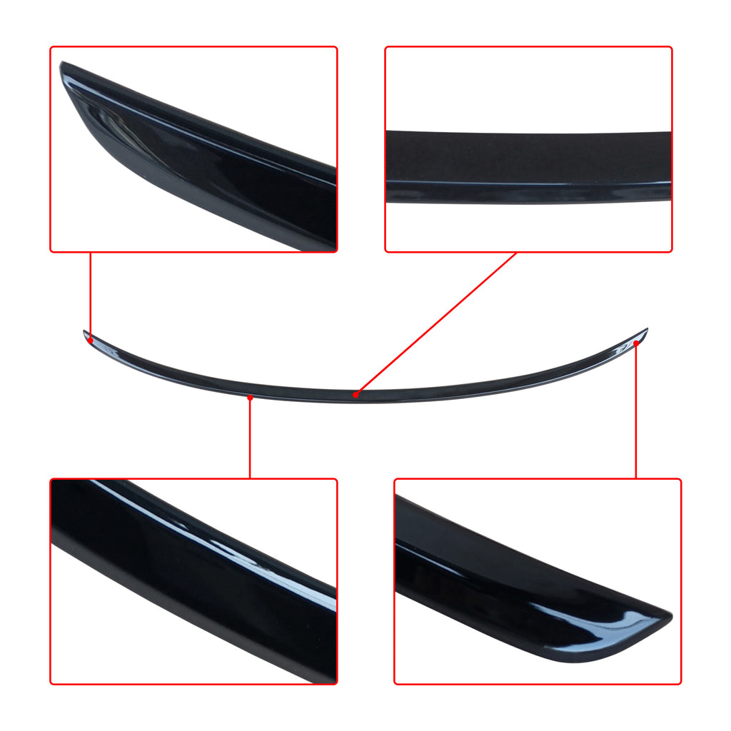 NINTE For 2019-2024 BMW 3-Series G20 G80 M3  Rear Spoiler ABS Carbon Fiber Look Trunk Spoiler Wing