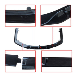 NINTE For 2019 - 2022 BMW G11 G12 7 Series M Sport R Style Glossy Black Shark Fin Rear Diffuser - NINTE