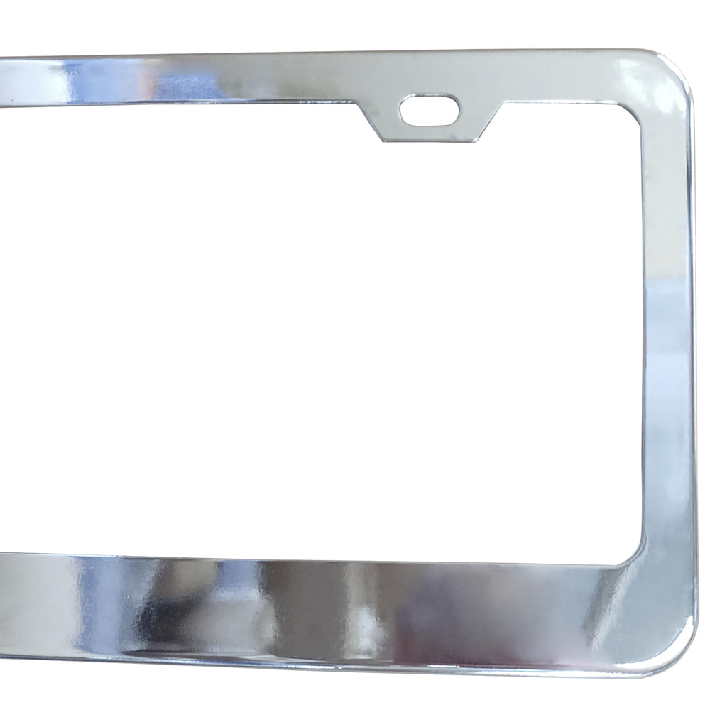 NINTE License Plate Frame Cover Universal Fit Plain Style