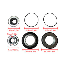 Laden Sie das Bild in den Galerie-Viewer, NINTE For Front Axle Vaccum Knuckle Seal &amp; Hub O-Ring &amp; Dust Seals Kit Compatible With Ford Super Duty F250 F350 F450 F550 Dana Super 60 (2005-2019)