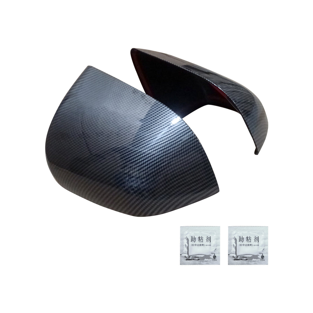 NINTE Mirror Covers For 2020-2023 2024 Tesla Model Y ABS Painted Rearview Mirror Cap Molding Trim