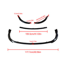 Charger l&#39;image dans la galerie, NINTE Front Bumper Lip For 2018-2023 Toyota Camry LE XLE