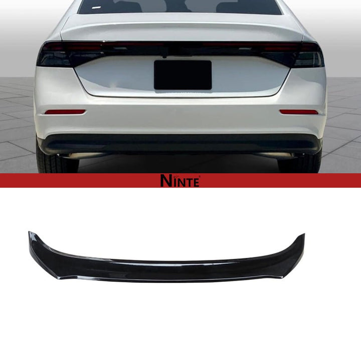 NINTE Rear Spoiler for Honda Accord Sedan 11th GEN 2022 - 2025 Gloss Black Rear Trunk Splitter Wing - NINTE