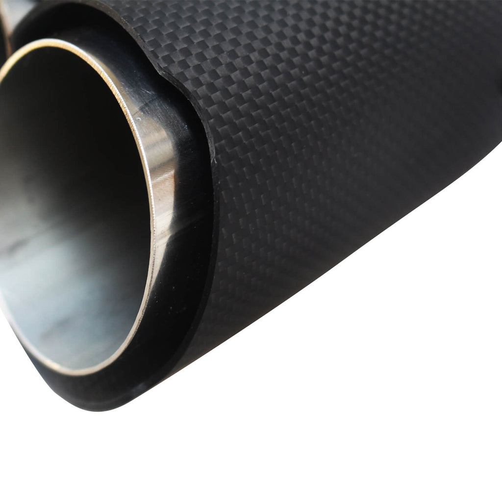 NINTE Carbon Fiber Muffler Pipe For 2022 2023 Honda Civic