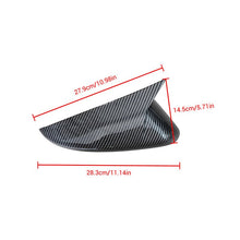 Cargar imagen en el visor de la galería, NINTE Ox Horn Mirror Covers For 2014 - 2025 Cadillac CT5 CT6 CTS Glossy Black - NINTE