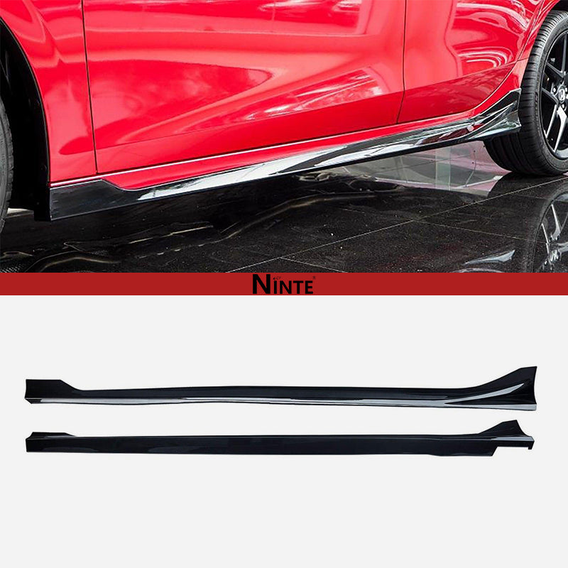 NINTE RS Style Side Skirts For 2022-2025 Honda 11th Civic Sedan&Hatchback