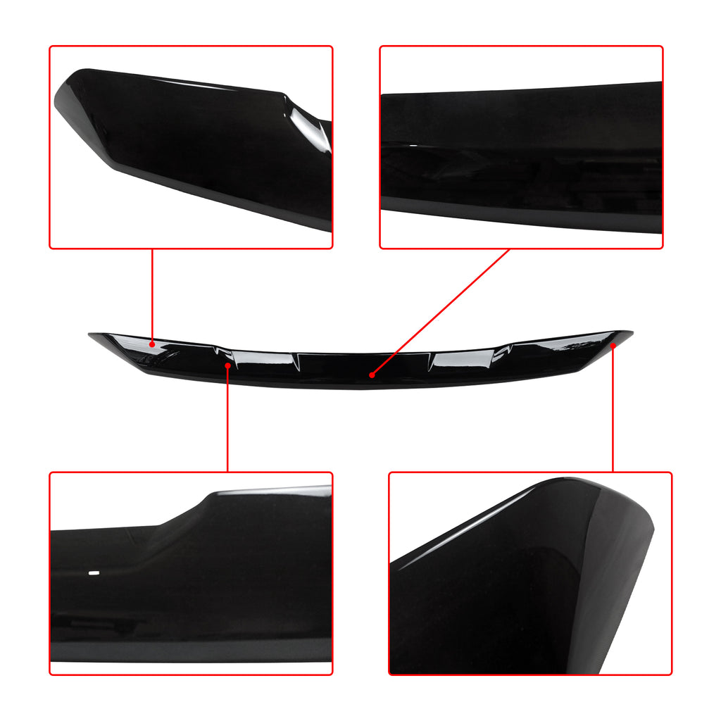 NINTE For 2022-2024 GMC Sierra 1500 Upper Grille Hood Bulge Cover ABS Non-replacement