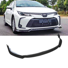 Cargar imagen en el visor de la galería, NINTE For 2019-2023 Toyota Corolla Altis Front Splitters Carbon Fiber look