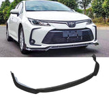 NINTE front lip for 2019-2023 Toyota Corolla Altis Lower Bumper Chin Splitter