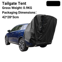 画像をギャラリービューアに読み込む, NINTE Tailgate Tent With Awning Shade Car Roof Canopy And Poles Fit Most SUV