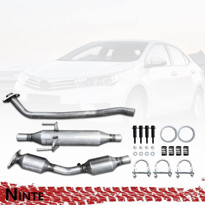 NINTE Catalytic Converter For 2003 - 2008 Toyota Corolla Matrix 1.8L 4CYL Pontiac US 3PCs - NINTE