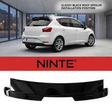 Charger l'image dans la galerie, NINTE Rear Roof Spoiler Wing Fit For Seat Ibiza MK4 6J 5-Door 2008-2017 Painted Gloss Black One Piece Sport Style Without Logo