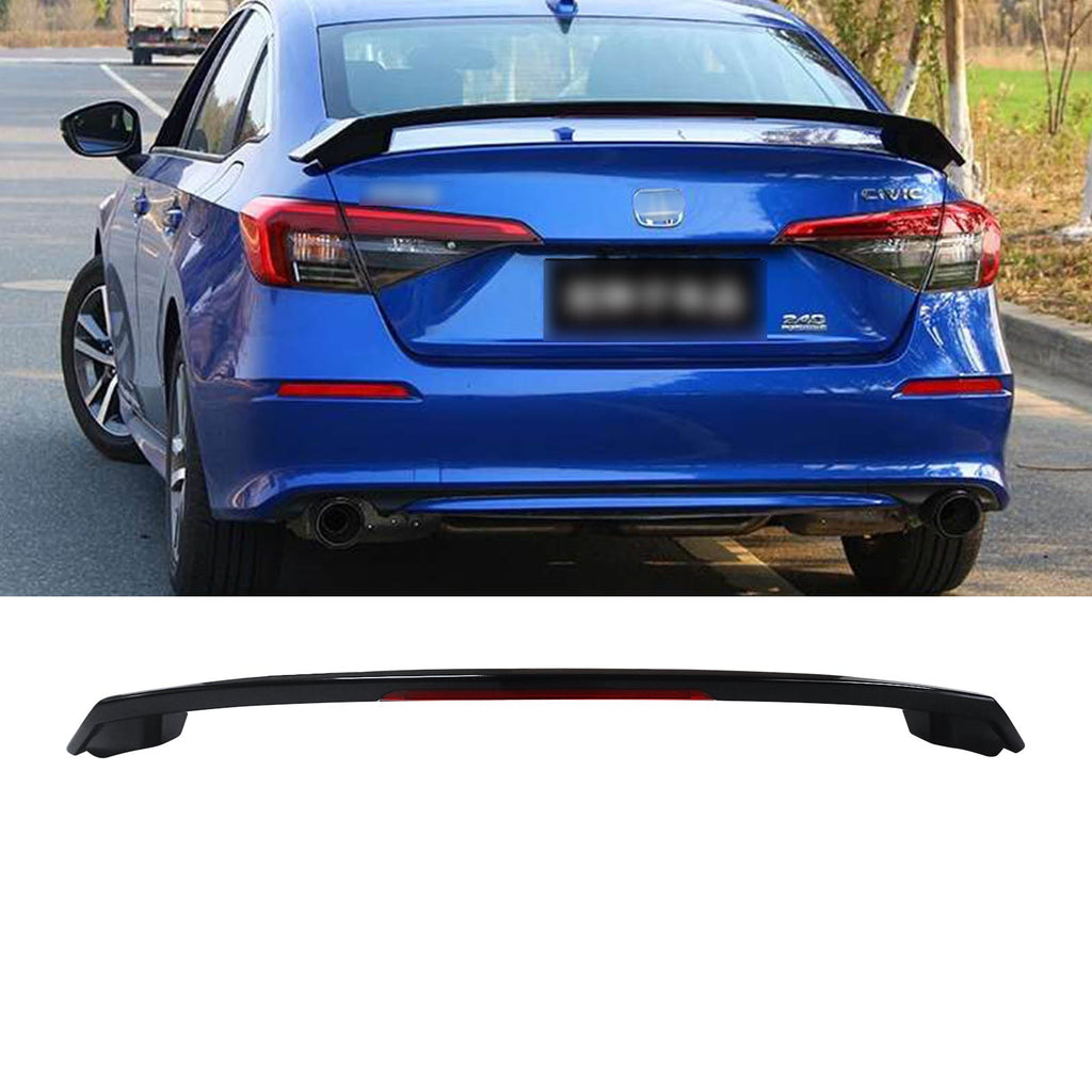 NINTE Gloss Black Rear Spoiler For 2022 Honda Civic 