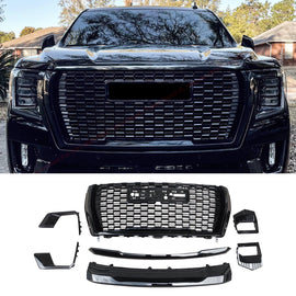 NINTE For 2021 - 2024 GMC Yukon Denali / Yukon Denali XL Ultimate Grille 84729912 84835783 - NINTE