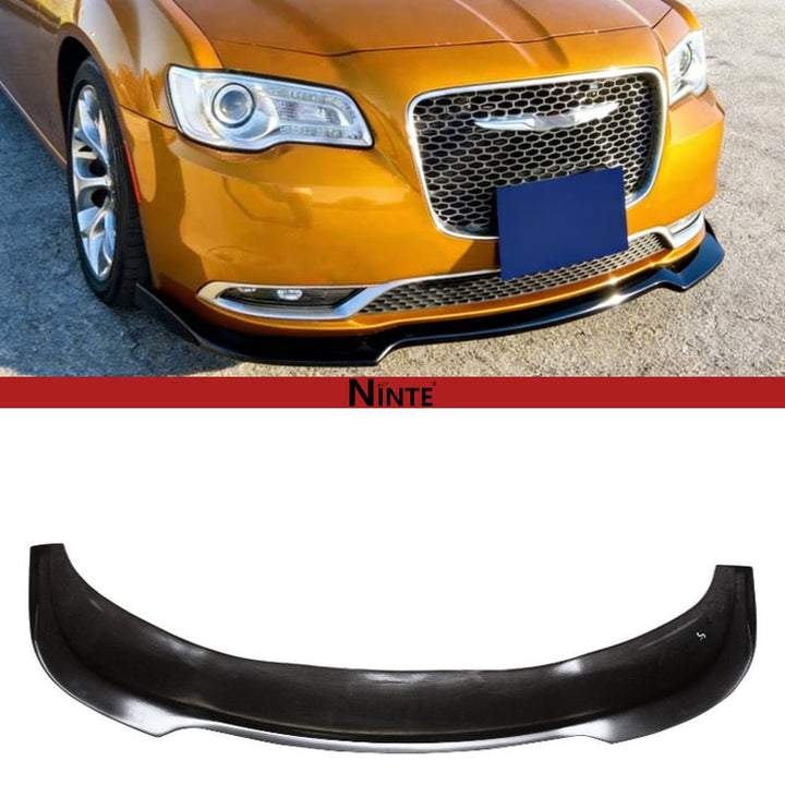 NINTE Front Lip For 2015 - 2023 Chrysler 300 R/T RT Front Bumper Lip 1 Piece Style Splitter - NINTE
