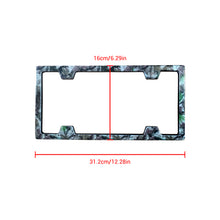 Cargar imagen en el visor de la galería, NINTE License Plate Frame Cover Universal Fit Plain Style