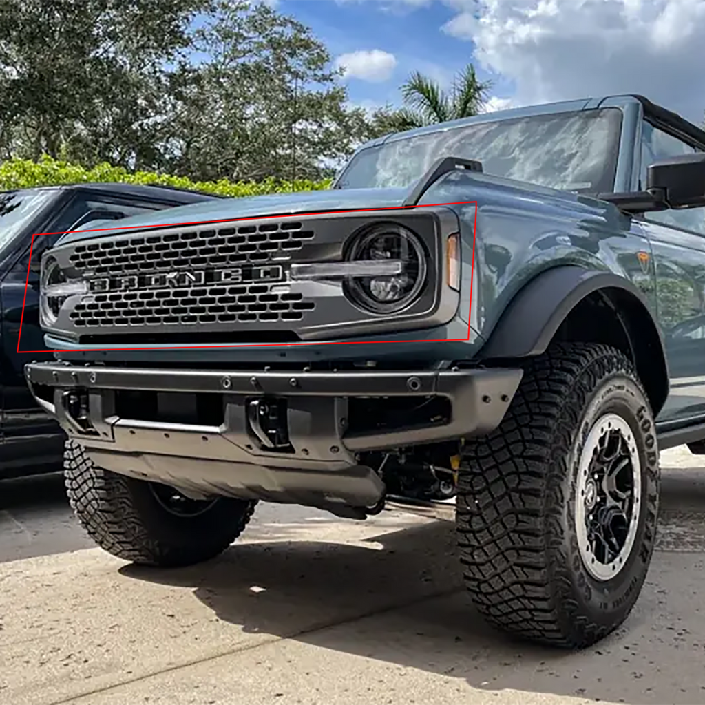 NINTE Grille For 2021 2022 Ford Bronco