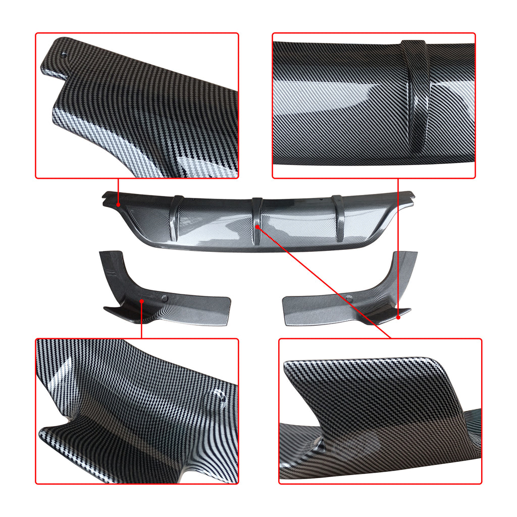 NINTE For 2020-2024 BMW G06 X6 M Sport Rear Diffuser Lip