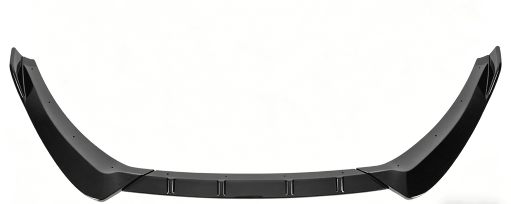 NINTE for Ford Fusion 2017 - 2018 PP Front Bumper Lip Spoiler Body Kit Splitter Glossy Black - NINTE