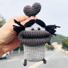 Charger l&#39;image dans la galerie, NINTE Car Key Holder Creative and Unique Plush Knitted Sausage Mouth