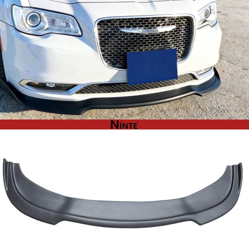 NINTE Front Lip For 2015-2023 Chrysler 300 R/T RT Front Bumper Lip 1 Piece Style Splitter