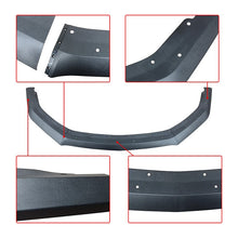 Laden Sie das Bild in den Galerie-Viewer, NINTE Front Lip For 2024 - 2025 Ford Mustang ECO G Style ABS Matte Black - NINTE