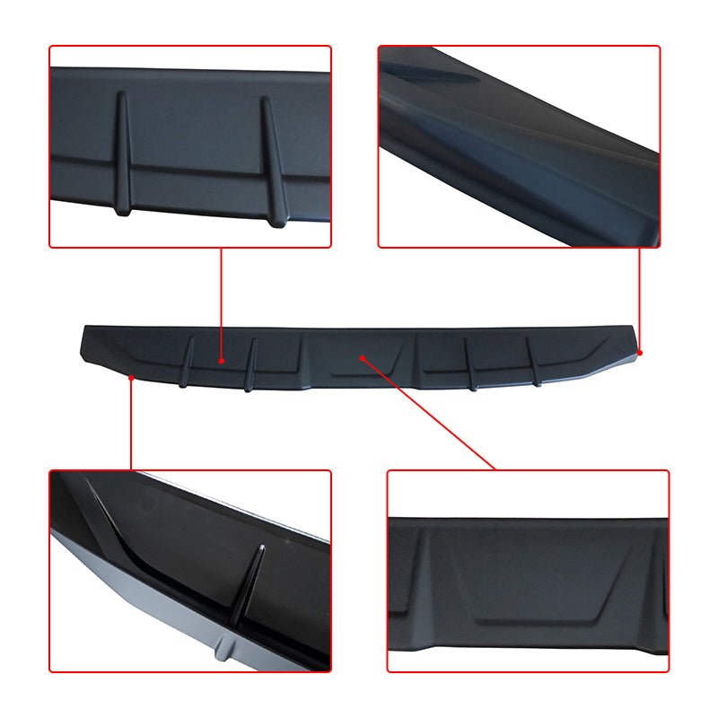 NINTE Tailgate Spoiler For 2019-2025 Chevy Silverado GMC Sierra 1500 Street Series
