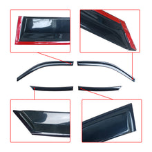 Charger l&#39;image dans la galerie, NINTE For 2022-2025 HONDA CIVIC SEDAN PREMIUM MUG STYLE WINDOW VISOR RAIN GUARD W/ CLIPS