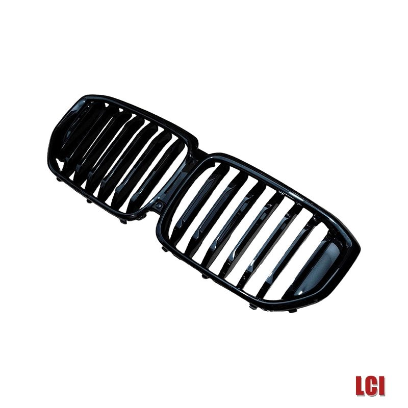 NINTE Front Kidney Grill Single Slat For 2019 - 2026 BMW X5 G05 Gloss Black - NINTE