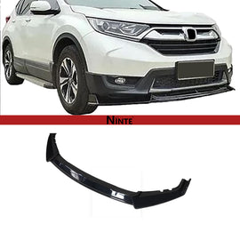 NINTE Front Lip for Honda CRV CR-V 2017 2018 2019 ABS Painted Gloss Black Bumper Spoiler Splittber Body Kits Guard Front Chin Splitter 3 PCS