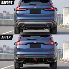 Cargar imagen en el visor de la galería, NINTE Rear Bumper Diffuser Lip Spoiler Kit Fit for Honda CR-V CRV 2023-2026 Gloss Black LED
