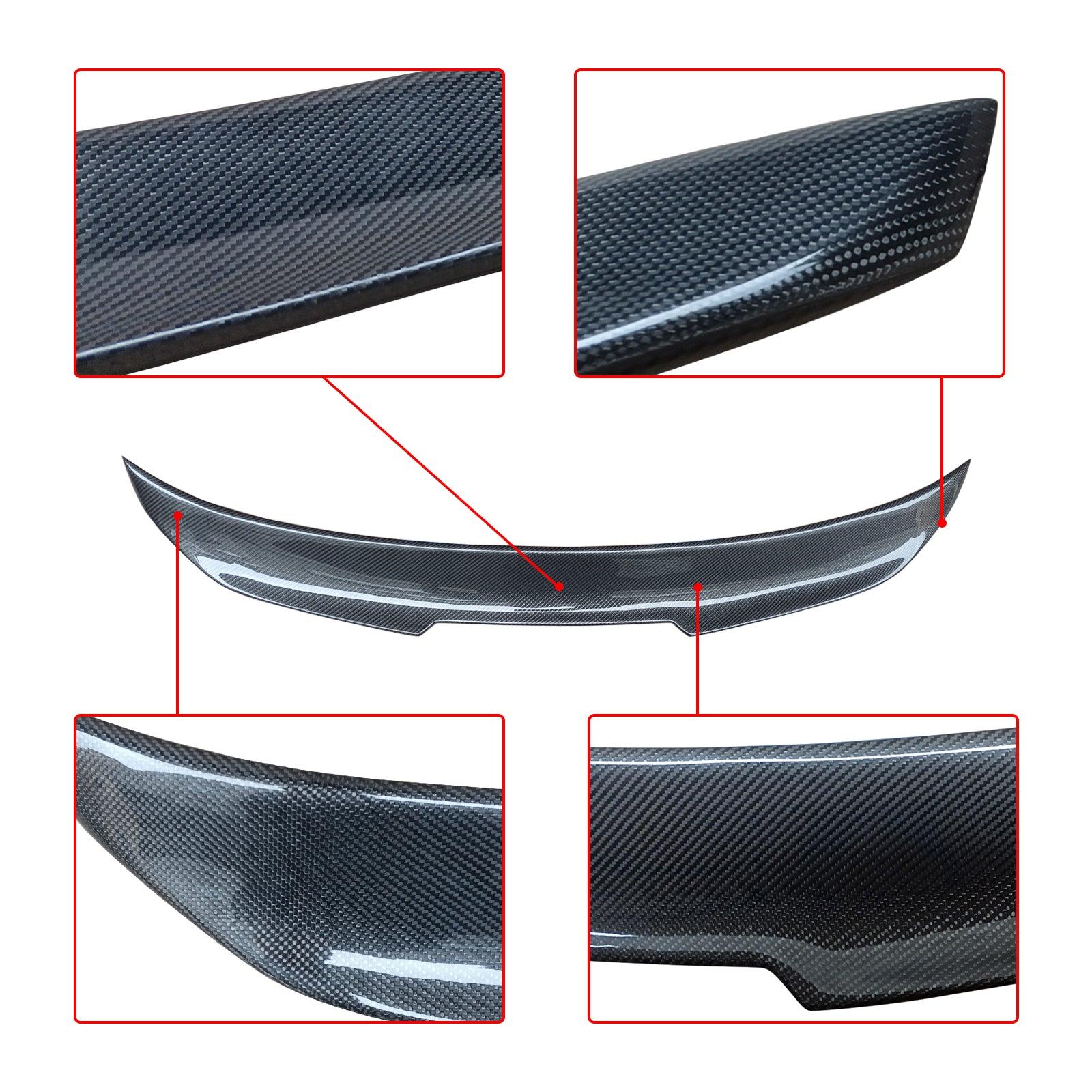 Cuztomtuning High Kick Gloss Black Trunk Spoiler For BMW G87 M2 & G42 230i M240i (22-25) - MP Style