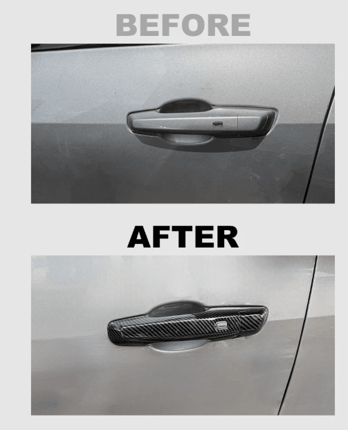 NINTE Tuning Carbon Exterior Door Handle Cover Trims 2025 - 2026 For Chevrolet Equinox - NINTE