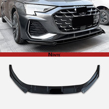 Load image into Gallery viewer, NINTE Front Lip For 2025+ Audi A3 8Y Sline Crystal Black - NINTE