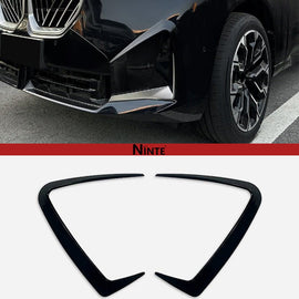NINTE Fog Lamp Eyebrow Trim For 2025+ BMW X3 G45 M Sport Front Bumper Side Air Vent Trim - NINTE