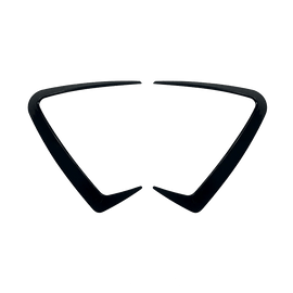 NINTE Fog Lamp Eyebrow Trim For 2025+ BMW X3 G45 M Sport Front Bumper Side Air Vent Trim - NINTE