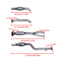 Load image into Gallery viewer, NINTE Rear Y Pipe &amp; Catalytic Converter For 2006-2012 Lexus IS250 IS350