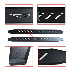 NINTE Running Board For 2024 2025 Tesla Cybertruck Door Fixed Side Step Pedal Nerf Bar Platform Protector 2Pcs - NINTE