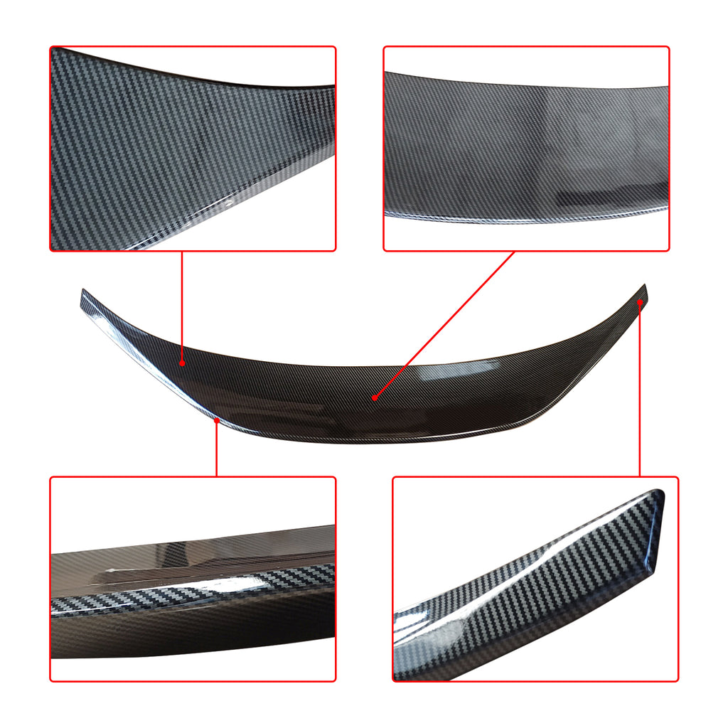 NINTE Rear Spoiler For 2022 2023 Toyota GR 86 Subaru BRZ ABS Carbon Fiber