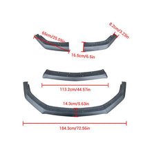 Laden Sie das Bild in den Galerie-Viewer, NINTE Front Lip For 2024 - 2025 Ford Mustang ECO G Style ABS Matte Black - NINTE