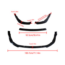 Charger l&#39;image dans la galerie, NINTE For 2018-2024 Toyota Camry Sport SE XSE Front Bumper Lip Lower Splitter