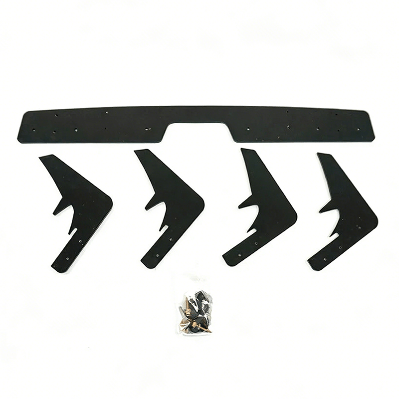 NINTE JDM V Style Shark Fin Rear Diffuser Spoiler For 2022 - 2025 Subaru WRX STI Gloss Black - NINTE