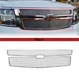 NINTE For 2015-2020 Chevrolet Tahoe Suburban LS LT  Chrome Grille Overlay