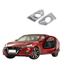 Cargar imagen en el visor de la galería, Ninte Nissan Altima 2019 ABS Chrome Sticker Front Fog Light Cover Head Lamp Frame Sequin Panel - NINTE