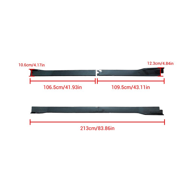 NINTE Side Skirts For 2020 - 2024 CADILLAC CT5 - NINTE