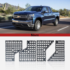 NINTE For 2019 - 2025 Silverado 1500&GMC Sierra Side Bed Molle Panel Only Fit for 5.8FT Bed - NINTE