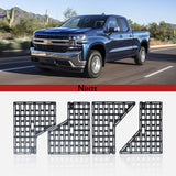 NINTE For 2019-2025 Silverado 1500&GMC Sierra Side Bed Molle Panel Only Fit for 5.8FT Bed