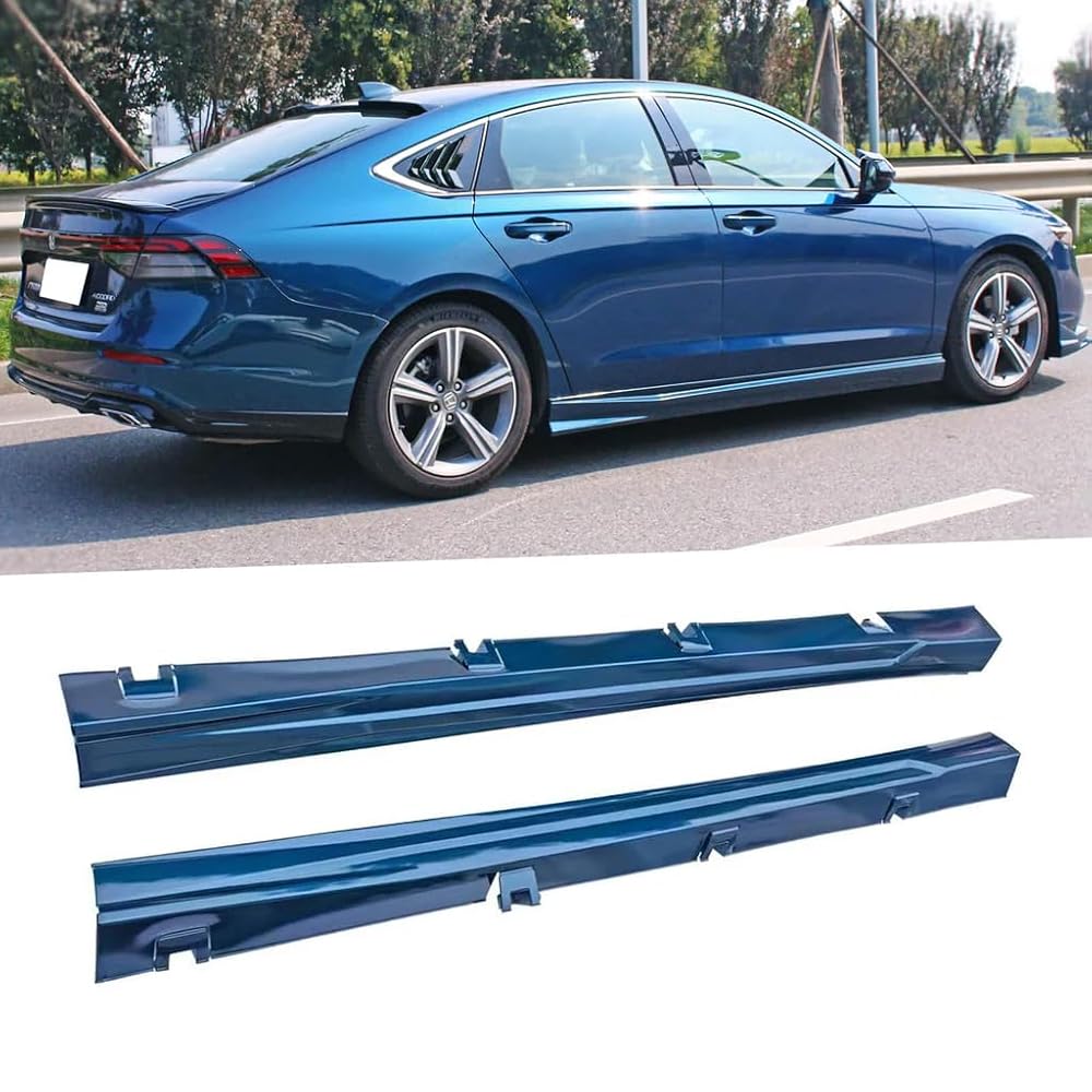 NINTE For 2023 - 2025 Honda Accord 11th Gen Side Skirt Rocker Panel Covers Add - on - NINTE