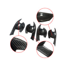 Cargar imagen en el visor de la galería, NINTE for Nissan Altima 2019 ABS Carbon Fiber Outside Door Bowl frame moulding